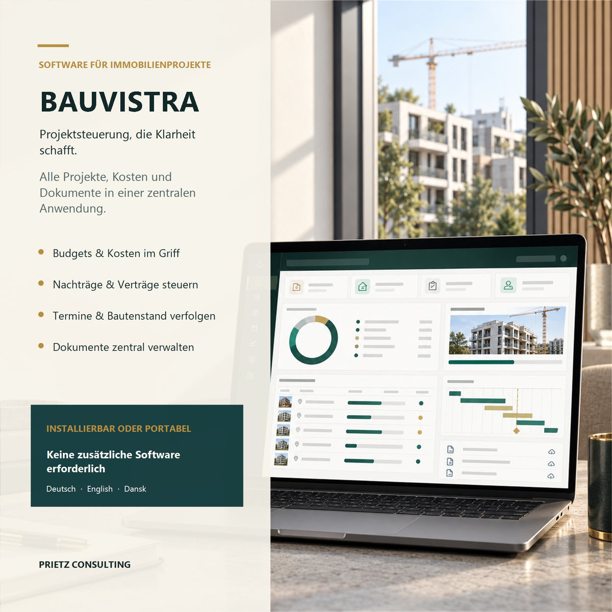 Bauvistra – Projektsteuerung für Immobilien